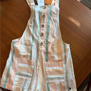 Roxy cotton/linen blend romper